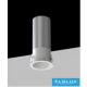 Mini reflektor punktowy UNIVERSO 3 W 145 lm 3000 K D25×57 mm wycięcie: D20 mm biały