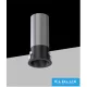 Mini reflektor punktowy UNIVERSO 3 W 145 lm 3000 K D25×57 mm wycięcie: D20 mm czarny