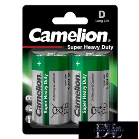 CAMELION SUPER HEAVY DUTY bateria cynkowo-chlorowa R20/D-BP2