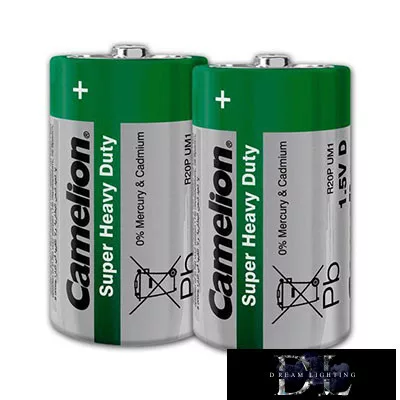 CAMELION SUPER HEAVY DUTY bateria cynkowo-chlorowa R20/D-BP2