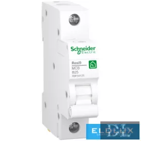   Wyłącznik miniaturowy Schneider 1P 25A typ B 230V AC 4,5kA/60898 Resi9 F