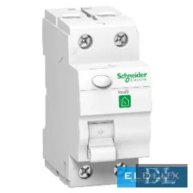   Wyłącznik automatyczny Schneider (przekaźnik Fi) analogowy 2P 40A 30mA typ A 6kA Resi9 R