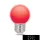 TELFORCEONE Forever Light Żarówka LED E27 G45 2W 230V czerwona 5 szt./opakowanie