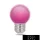 TELFORCEONE Forever Light Żarówka LED E27 G45 2W 230V różowa 5 szt./opakowanie
