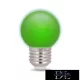 TELFORCEONE Forever Light Żarówka LED E27 G45 2W 230V zielona 5 szt./opakowanie