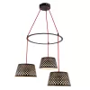 NAVIGATE HONEY lampa wisząca 36W WW czarna