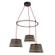 NAVIGATE HONEY lampa wisząca 36W WW czarna