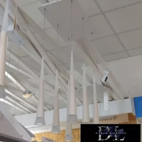 NAVIGATE Lampa wisząca 6×9W NW biała