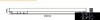 UNIVERSO Magnetyczna lampa liniowa do montażu na szynie DC:48V 14W 1050LM 3000K RA90 IP20 300x45x24mm Czarna