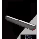 UNIVERSO Magnetyczna lampa liniowa do montażu na szynie DC: 48 V 14 W 1050 lm 4000 K RA90 IP20 300 x 45 x 24 mm Czarna