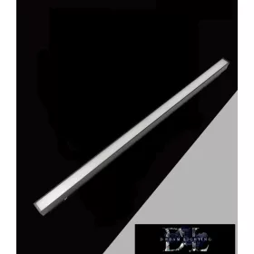   UNIVERSO Magnetyczna lampa liniowa do montażu na szynie DC:48V 24W 1800LM 3000K RA90 IP20 600x45x24mm Czarna