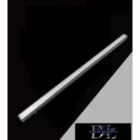   UNIVERSO Magnetyczna lampa liniowa do montażu na szynie DC: 48 V 24 W 1800 LM 4000 K RA90 IP20 600 x 45 x 24 mm Czarna