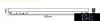 UNIVERSO Magnetyczna lampa liniowa do montażu na szynie DC: 48 V 24 W 1800 LM 4000 K RA90 IP20 600 x 45 x 24 mm Czarna