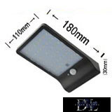 Lampa solarna UNIVERSO - PIR 3,7 V - 2000 mAH 5,5 V - 1,8 W CCT IP65 czarna