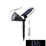 Lampa solarna UNIVERSO, można wbić w trawę 3,7 V-2000 mAH 5,5 V-3 W 200 lm 3000 k IP65 czarna