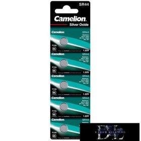   Bateria guzikowa CAMELION z tlenkiem srebra 1,55 V SR44/G13/357-BP5