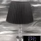 ELDLUX SHINY lampa stołowa ze szkła kryształowego chromowana E27