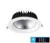 UNIVERSO LED lampa wpuszczana 40 W 4350 lm 4000 K 90° IP20 Biała D230 x 77 mm Wycięcie: D200 mm 5 lat