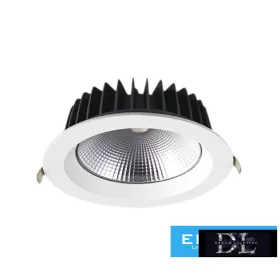   UNIVERSO LED lampa wpuszczana 40 W 4350 lm 4000 K 90° IP20 Biała D230 x 77 mm Wycięcie: D200 mm 5 lat
