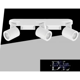   UNIVERSO Oprawa punktowa 3xGU10 Max.35w IP20 350x70x108mm Biały
