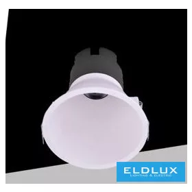   UNIVERSO Reflektor wpuszczany 5 W 463 lm 6500 K RA90 24° IP20 Biały D83x81,5 mm Wycięcie: 75 mm