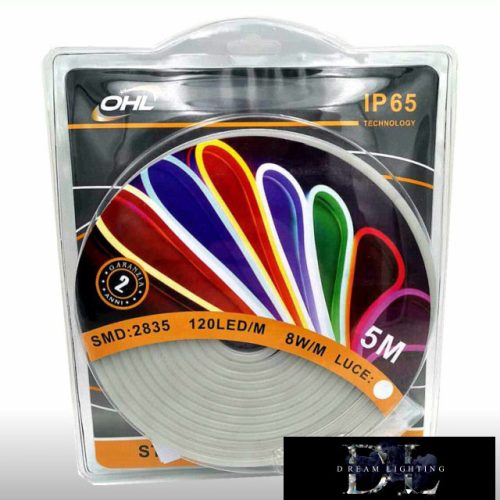 Taśma LED Neon UNIVERSO 12 V 2835-120D-8,6 W-946 lm/m 6500 K IP65 5 m