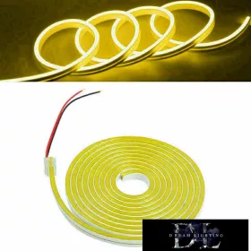   Taśma LED UNIVERSO Neon 12 V 2835-120D-8w/M Żółta IP65 5 m