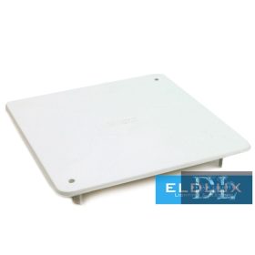   Dietzel Pokrywa puszki przyłączeniowej (MÜDK) kwadratowa, przykręcana, z białego tworzywa sztucznego, 150 mm x 150 mm AK/RD 150