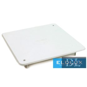   Pokrywa skrzynki zaciskowej Dietzel (MÜDK) kwadratowa, przykręcana, z białego tworzywa sztucznego, 200 mm x 200 mm AK/RD 200