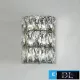 ELDLUX Kinkiet ze szkła kryształowego LED 6W CCT 480lm IP20 160*110*230mm