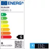 ELDLUX Kinkiet ze szkła kryształowego LED 6W CCT 480lm IP20 160*110*230mm