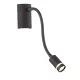 ELDLUX FLEXI Kinkiet 3W WW czarny