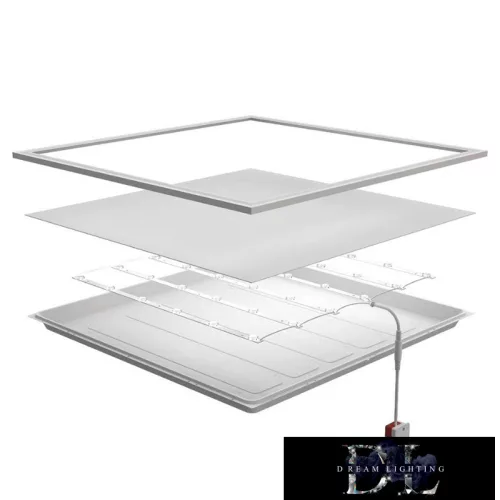 Union Knights Panel LED do zabudowy 60x60cm z transformatorem Philips 40W 4800LM 4000K CRI>80 IP20 3 lata