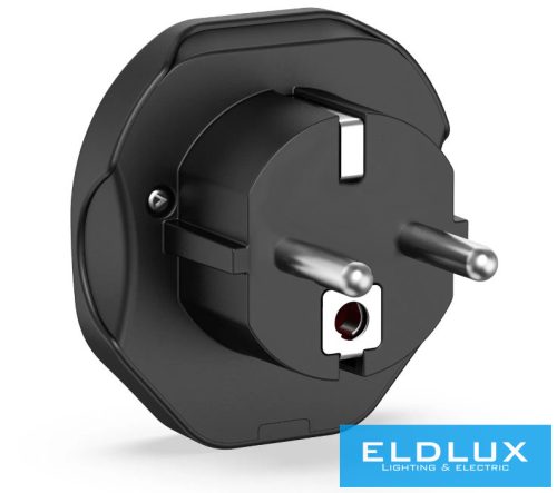 ELDLUX Adapter podróżny (światowy do europejskiego) 230 V/10 A/2300 W