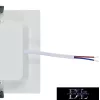 UNO LED Kwadratowy panel wpuszczany z podświetleniem 6W 3000K