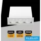 UNIVERSO wpuszczany reflektor punktowy 6 W 394 lm 4000 K 24° IP20 69 x 31 mm biały