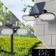UNIVERSO Lampa solarna PIR 5 V 2 W 200 lm 6500 k IP65 czarna