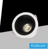 Reflektor UNIVERSO 10 W 3000 K 645 lm 27° RA90 ∅85×73 mm wycięcie: D75 IP20 biały
