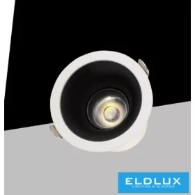   UNIVERSO Lampa punktowa 10 W 6500 K 645 lm 27° RA90 ∅85×73 mm wycięcie: D75 IP20 biały