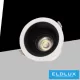 UNIVERSO Reflektor punktowy 10 W 4000 K 645 lm 27° RA90 ∅85×73 mm wycięcie: D75 IP20 biały