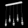ELDLUX MEDÚZA lampa wisząca 5×5W NW chrom