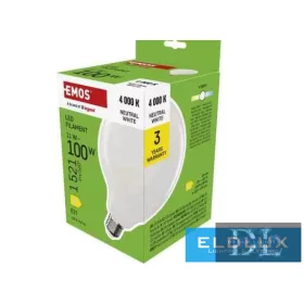   Żarówka LED EMOS Filament G125 E27 11W(100W) 1521lm Naturalna biel