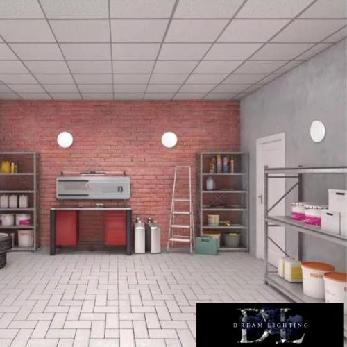 EMOS TORI Lampa LED okrągła 24W 2050lm WW IP54 biała