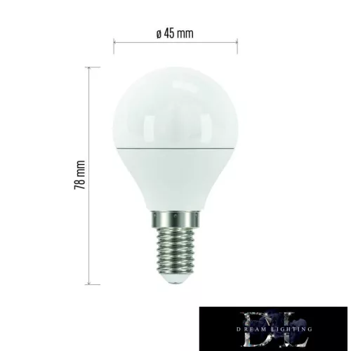 Żarówka LED EMOS True Light Mini Globe/E14/4,2 W/470 lm/naturalna biel